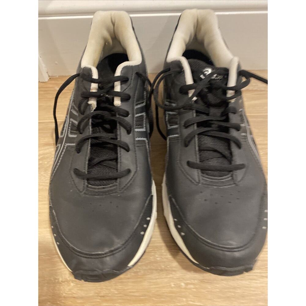 ASICS Womens Gel Fitwalk Lyte Black White Q065Y Women’s Size 11.5 Sneakers Shoes